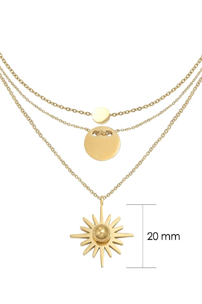 Ketting So Delicate Goud kleur Stainless Steel h5Afbeelding2